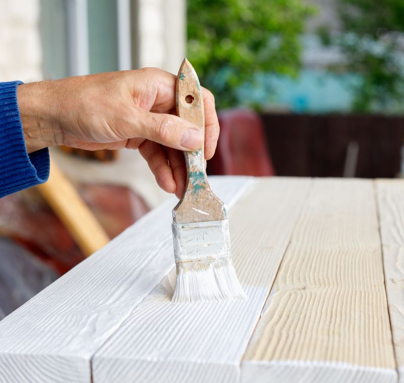 Wood Paint Removal detail